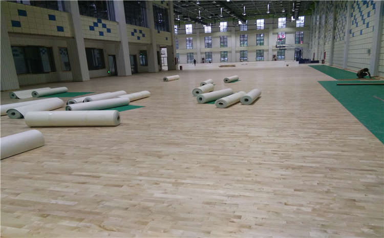 俄勒岡松籃球運動地板結(jié)構(gòu)