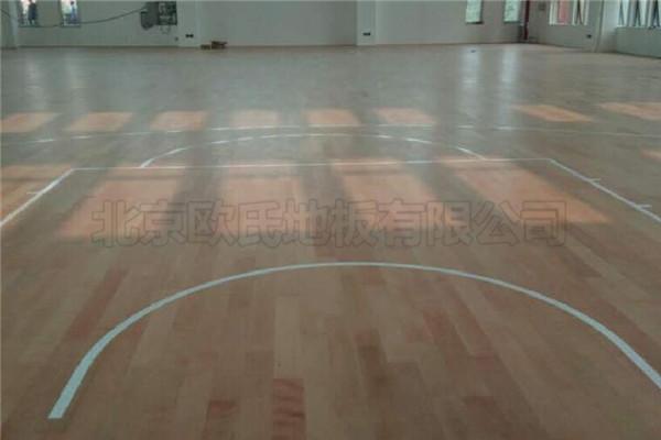 煙臺開發(fā)區(qū)第十小學(xué)運(yùn)動木地板工程案例