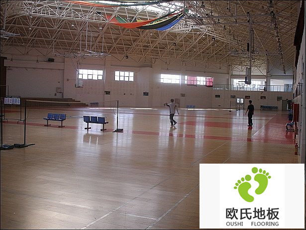 體育館木地板打滑的原因