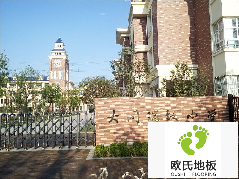 湖南長沙大同瑞致小學(xué)室內(nèi)籃球館、羽毛球運動木地板案例